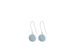 NOTES OF NATURE Aura Blue Earhooks
