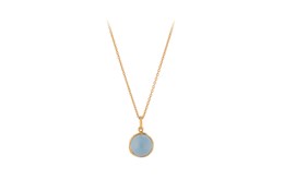NOTES OF NATURE Aura Blue Necklace