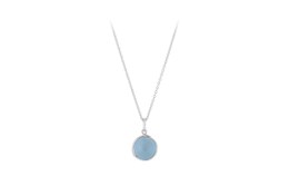NOTES OF NATURE Aura Blue Necklace
